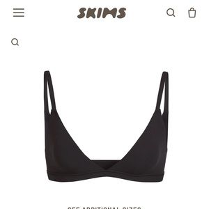 SKIMS Fits Everybody Triangle Bralette